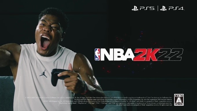 八村塁選手が吠える！駆け回る！歓喜のダンス！？『NBA® 2K22』日本オリジナル「八村塁と遊ぼう篇」TVCM初公開！待望の『NBA® 2K22』は遂に今週10日（金）発売！のサブ画像2