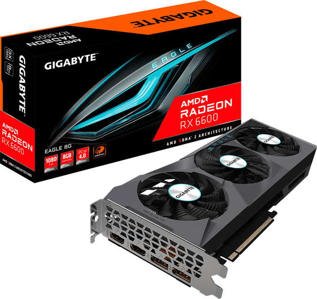 GIGABYTE製 Radeon RX 6600 搭載 グラフィックボード 発売のサブ画像1