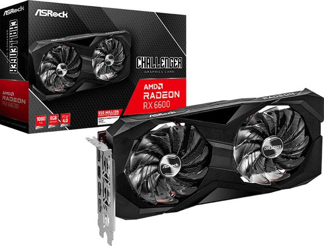 ASRock製 Radeon RX 6600 搭載 グラフィックボード 発売のサブ画像1