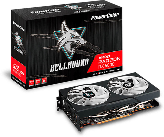 PowerColor製 Radeon RX 6600 搭載 グラフィックボード 発売のサブ画像1