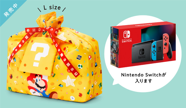 クリスマスプレゼントにぴったりなスーパーマリオのラッピングバッグシリーズのサブ画像12_© Nintendo　Nintendo Switchのロゴ・ Nintendo Switchは任天堂の商標です。