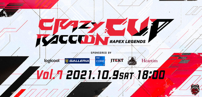 ライブ配信サービス「Mildom」で、プロゲーミングチーム　Crazy Raccoonが主催する「第7回 Crazy Raccoon Cup Apex Legends」の独占配信を決定！のサブ画像1