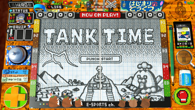 家庭用ゲーム『ＲＰＧタイム！～ライトの伝説～』新ステージ「TANK TIME」プレイ映像を初公開！のサブ画像3