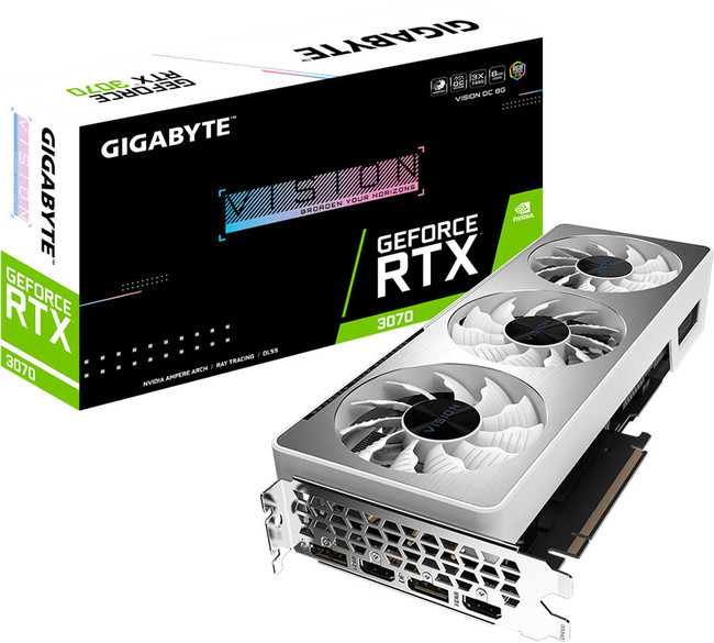 GIGABYTE製 GeForce RTX 3070 搭載 グラフィックボード 発売のサブ画像1