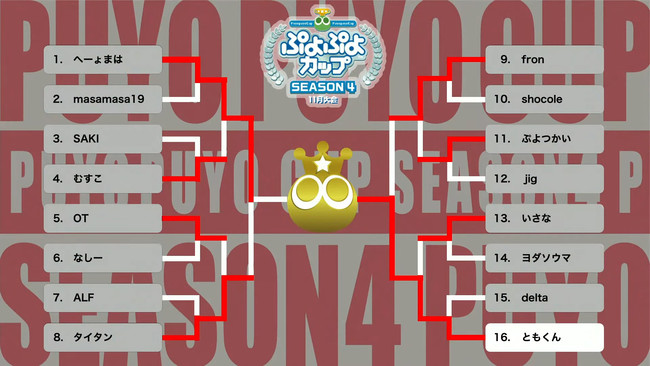 セガ公式プロ・一般選手混合競技会「ぷよぷよカップ SEASON4 11月大会」優勝は、ともくん選手！のサブ画像6