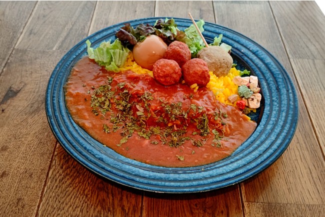 「テングイシ×カリガリ」コラボカレー店舗限定500食　2021年12月1日（水）より販売開始のサブ画像2_テングイシカレー