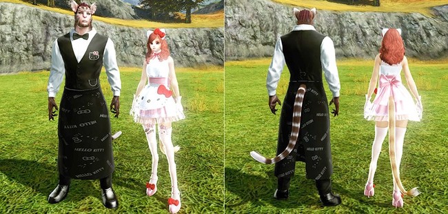 超大型MMORPG『ArcheAge（アーキエイジ）』12月はアップデート＆キャンペーンが目白押し！「ArcheAgeプレミアム（15日）」プレゼントや性能UPの「ハローキティコラボ」も開催！のサブ画像5_▲細部までかわいい「ハローキティアバター」