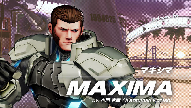 新作対戦格闘ゲーム『THE KING OF FIGHTERS XV』「マキシマ」のキャラクタートレーラーを公開！「マキシマ」「K´」「ウィップ」が【K´チーム】を結成！のサブ画像1