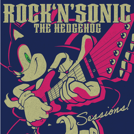 ソニックの描き下ろしアートワークを使用した「ROCK 'N' SONIC THE HEDGEHOG」グッズ5種が新登場！のサブ画像8