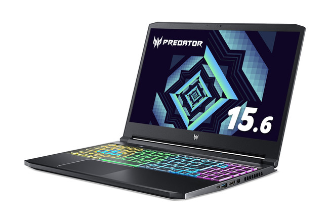 高速リフレッシュレート360HzのゲーミングノートPC Predator Triton 300 「PT315-53-WF73Z8」を1月中旬に発売のサブ画像3