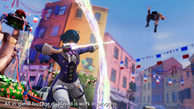 新作対戦格闘ゲーム『THE KING OF FIGHTERS XV』、「エリザベート・ブラントルシュ」のキャラクタートレーラーを公開！「エリザベート」「ククリ」「アッシュ」が【アッシュチーム】を結成！のサブ画像4