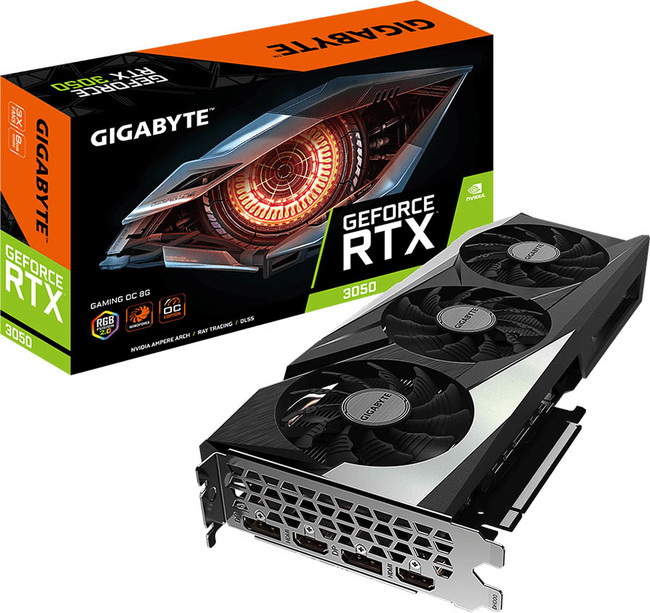 GIGABYTE製 GeForce RTX 3050 搭載 グラフィックボード 発売のサブ画像1