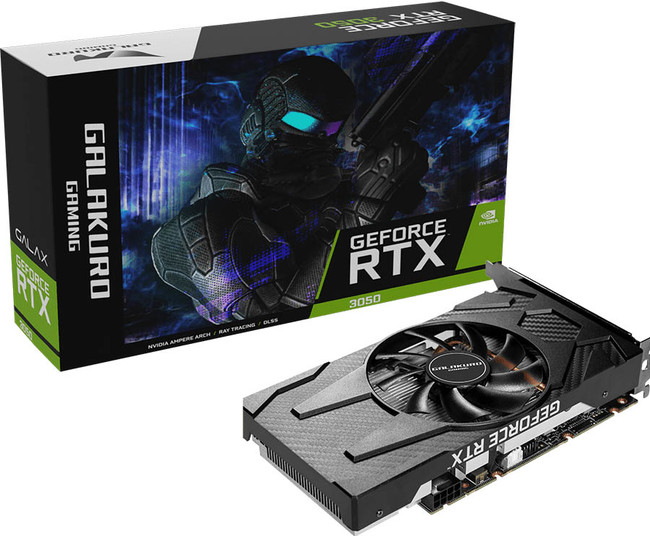 ゲーマーのためのPCパーツブランド「GALAKURO GAMING」から GeForce RTX 3050 搭載のグラフィックボードを発売のサブ画像1