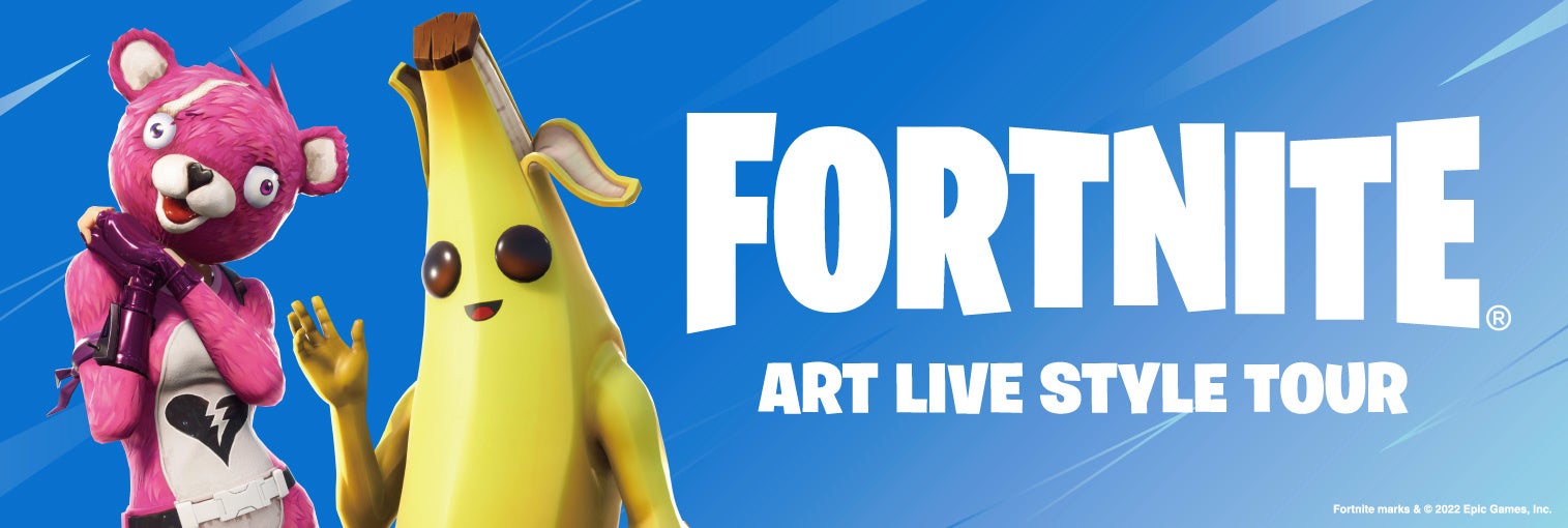 大人気オンラインゲーム『FORTNITE』のPOP UP STOREが日本初上陸！マルイ4店舗にて『FORTNITE ART LIVE STYLE TOUR』開催決定！のサブ画像1