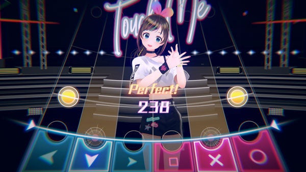 バーチャル空間でキズナアイに会える『Kizuna AI - Touch the Beat！』が登場。ペンライトやマフラータオル、特製BOXなどがついた限定版をあみあみ限定特典付きで予約受付中。のサブ画像5