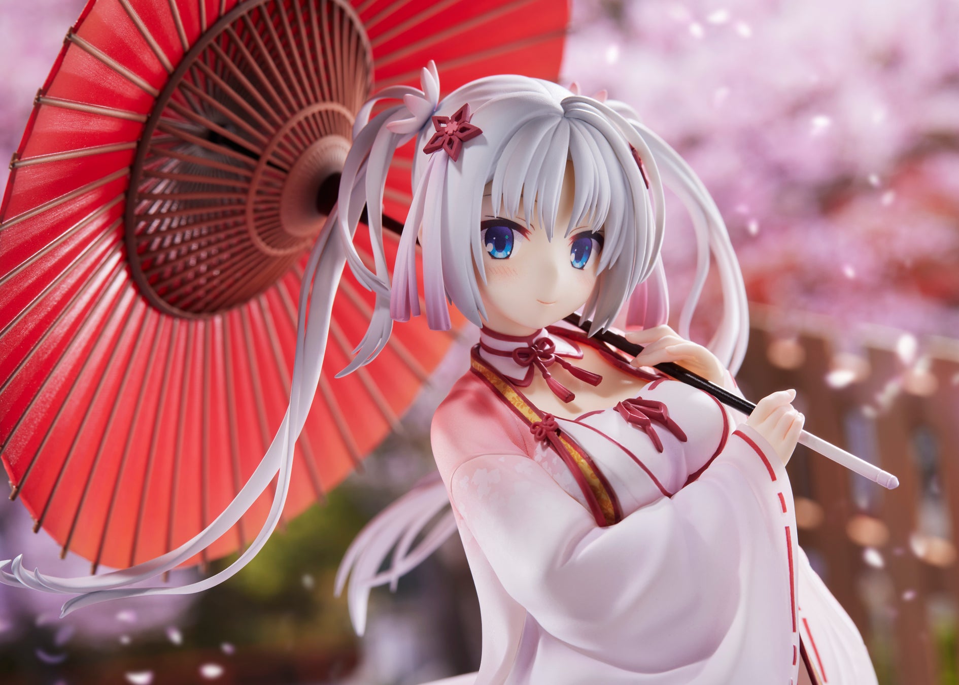 ゆずソフトがおくる大人気ゲーム『千恋＊万花』より、「朝武芳乃」の1/7スケールフィギュアが予約受付開始！のサブ画像1