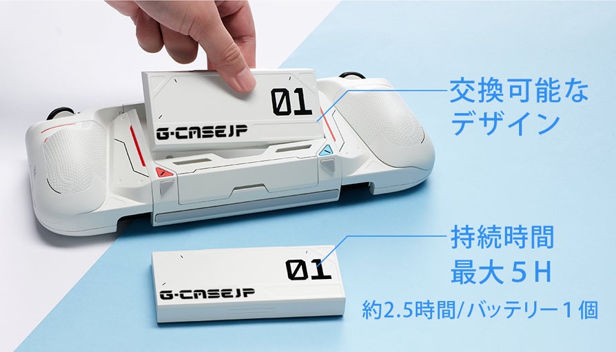 米クラファンにて約8,470万円の支援を集めた多機能ゲームケース「G-CASEJP」販売決定のサブ画像5