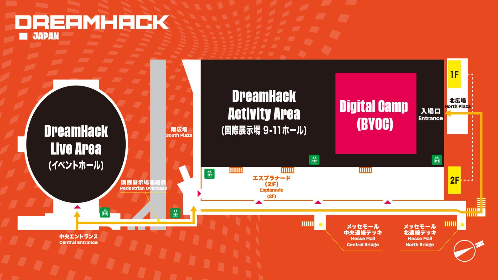 「DreamHack Japan 2023」オフィシャル最速先⾏第1弾 チケット販売をスタート！会場内エリア情報を公開のサブ画像1