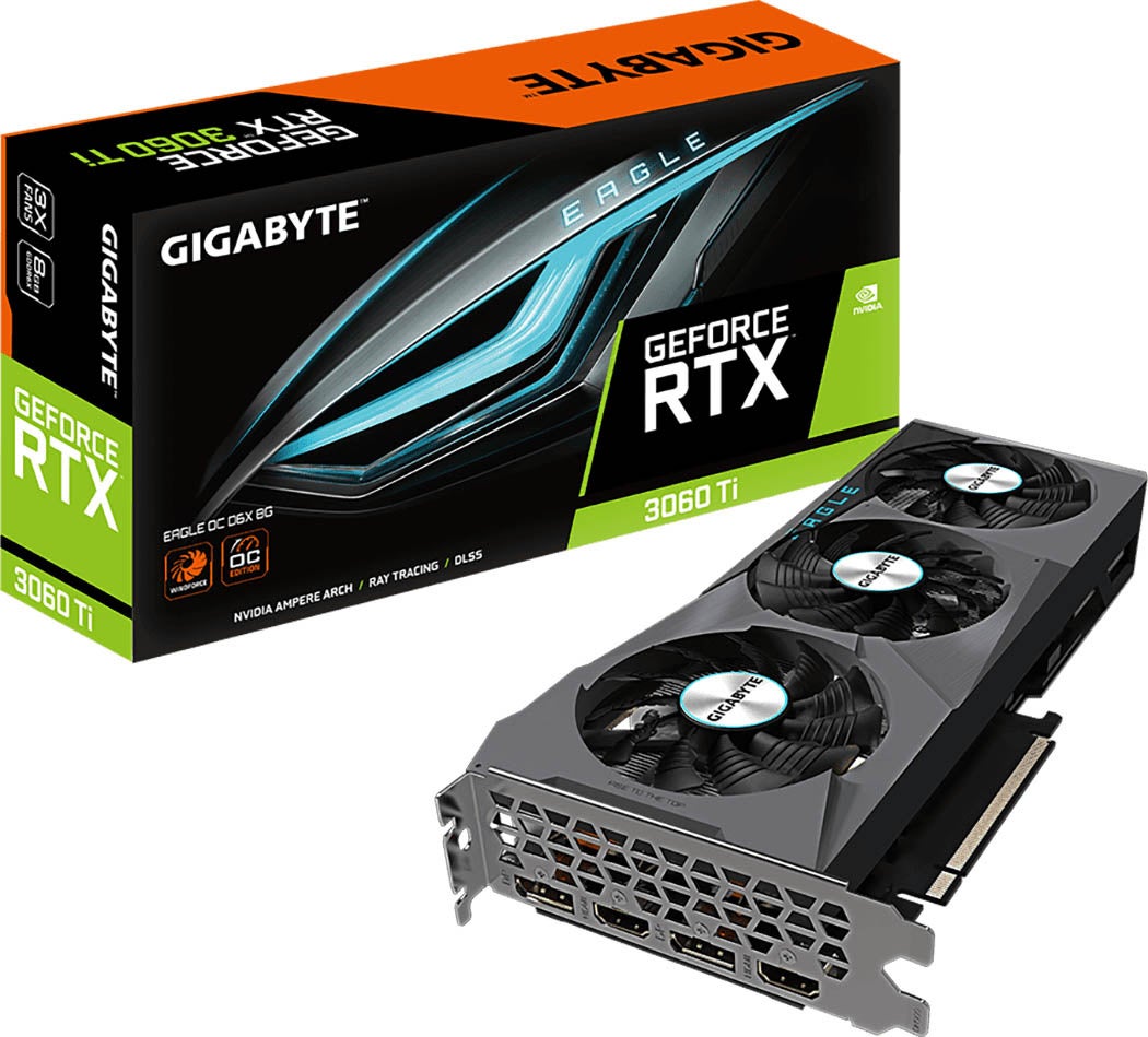 VRAMにGDDR6Xを搭載した、GIGABYTE製 GeForce RTX 3060 Ti 搭載 グラフィックボード 発売のサブ画像2