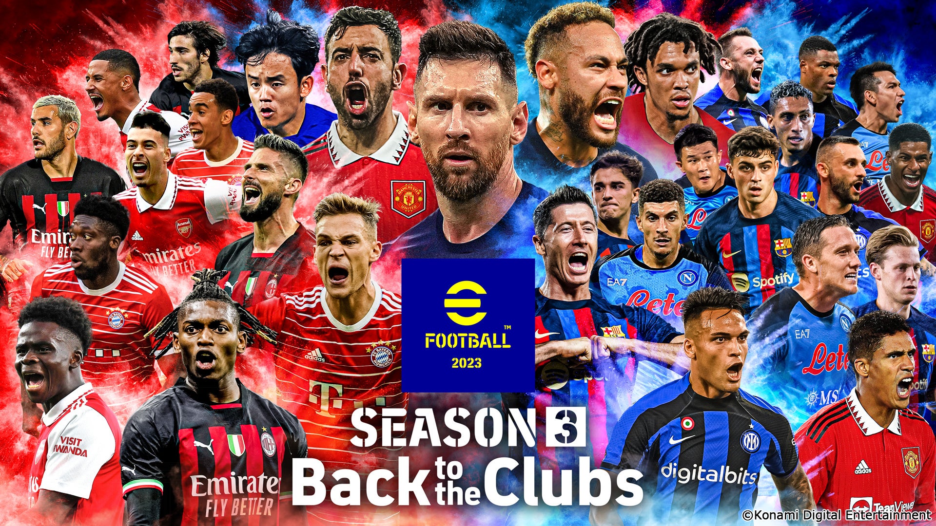 熱戦の舞台は再び各国リーグ戦へ！『eFootball™ 2023』で、新シーズン“Back to the Clubs”が開幕！！のサブ画像1