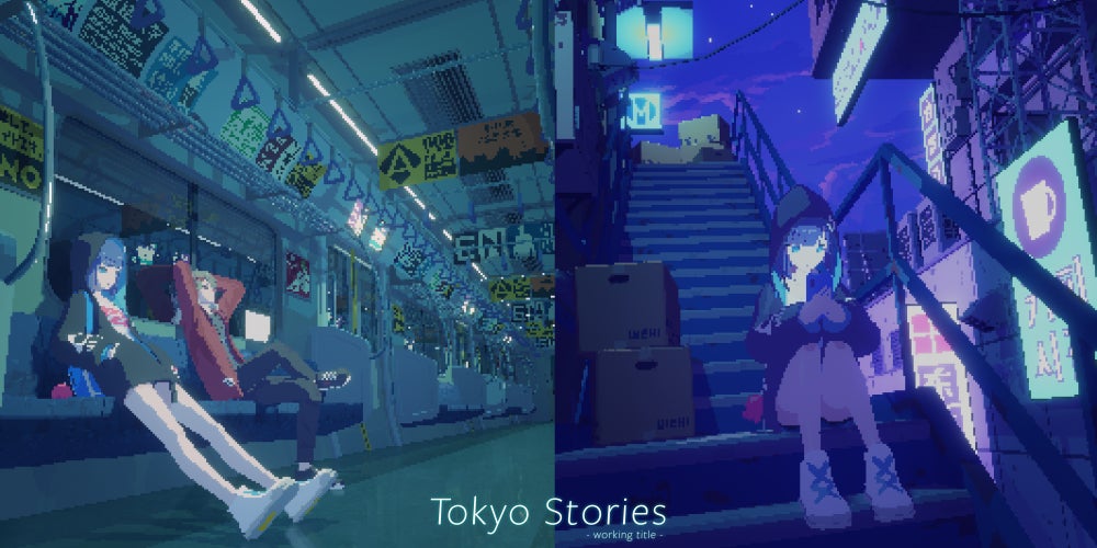 ノスタルジックなピクセルアートが世界で注目される新作アドベンチャータイトル『Tokyo Stories』台北ゲームショウ2023への出展が決定のサブ画像3