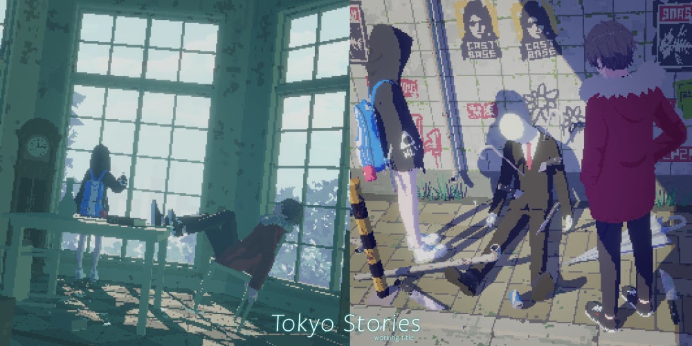 ノスタルジックなピクセルアートが世界で注目される新作アドベンチャータイトル『Tokyo Stories』台北ゲームショウ2023への出展が決定のサブ画像4