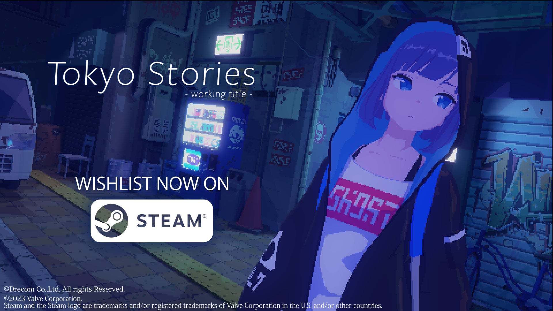 世界で注目されるピクセルアートアドベンチャーゲーム『Tokyo Stories』Steamストアページ公開！ のサブ画像1