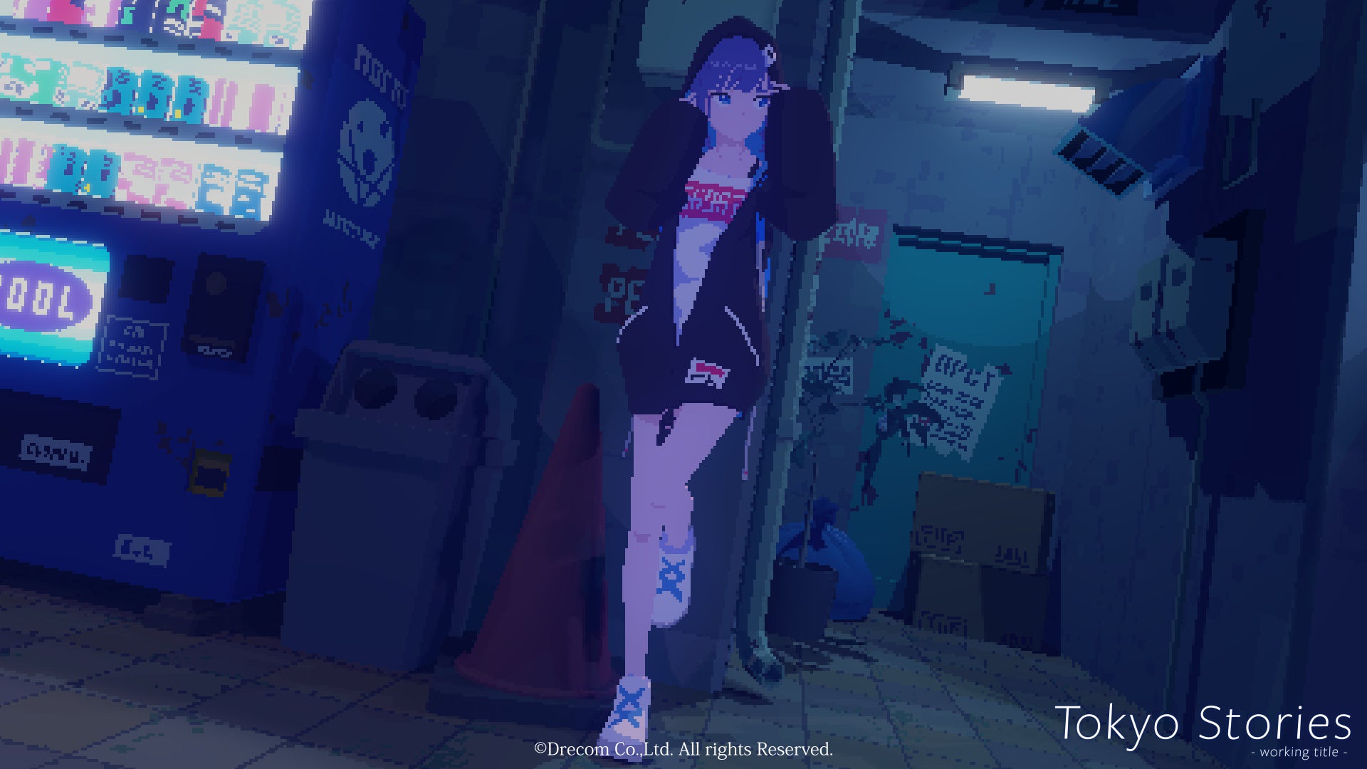 世界で注目されるピクセルアートアドベンチャーゲーム『Tokyo Stories』Steamストアページ公開！ のサブ画像2