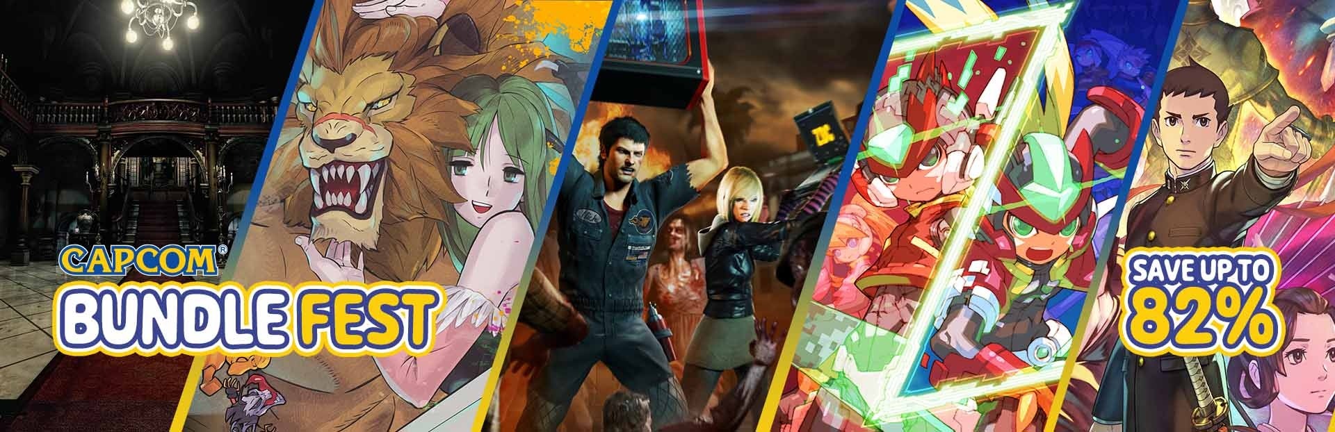 Steam Storeでシリーズ作品や関連商品がまとめてお得になるCAPCOM BUNDLE FESTを開催中！　のサブ画像1