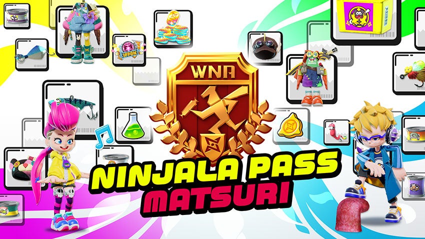 【ニンジャラ】2月もイベント盛りだくさん！ 「ニンジャラフィッシング」は『ブラックバス大会』！のサブ画像3_「ニンジャラパス祭り」開催