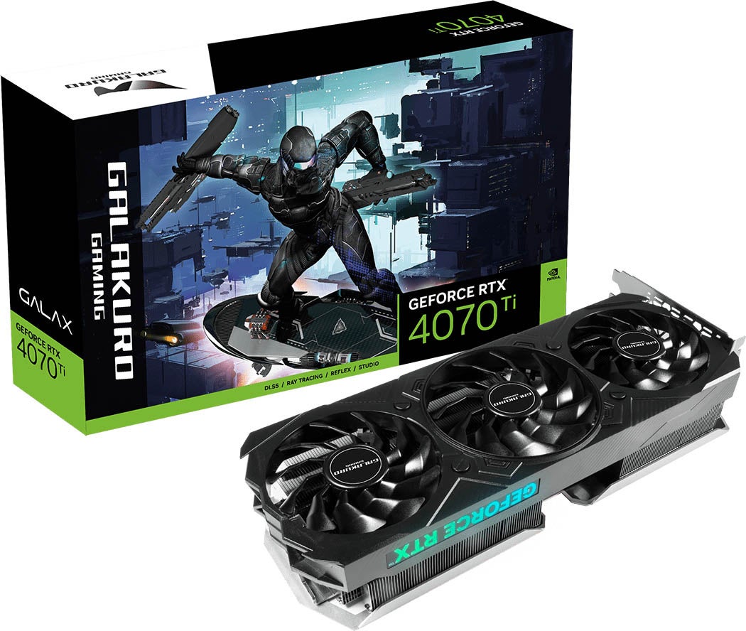 ゲーミングブランド「GALAKURO GAMING」から GeForce RTX 4070 Ti、RTX 3050 搭載のグラフィックボードを発売のサブ画像1