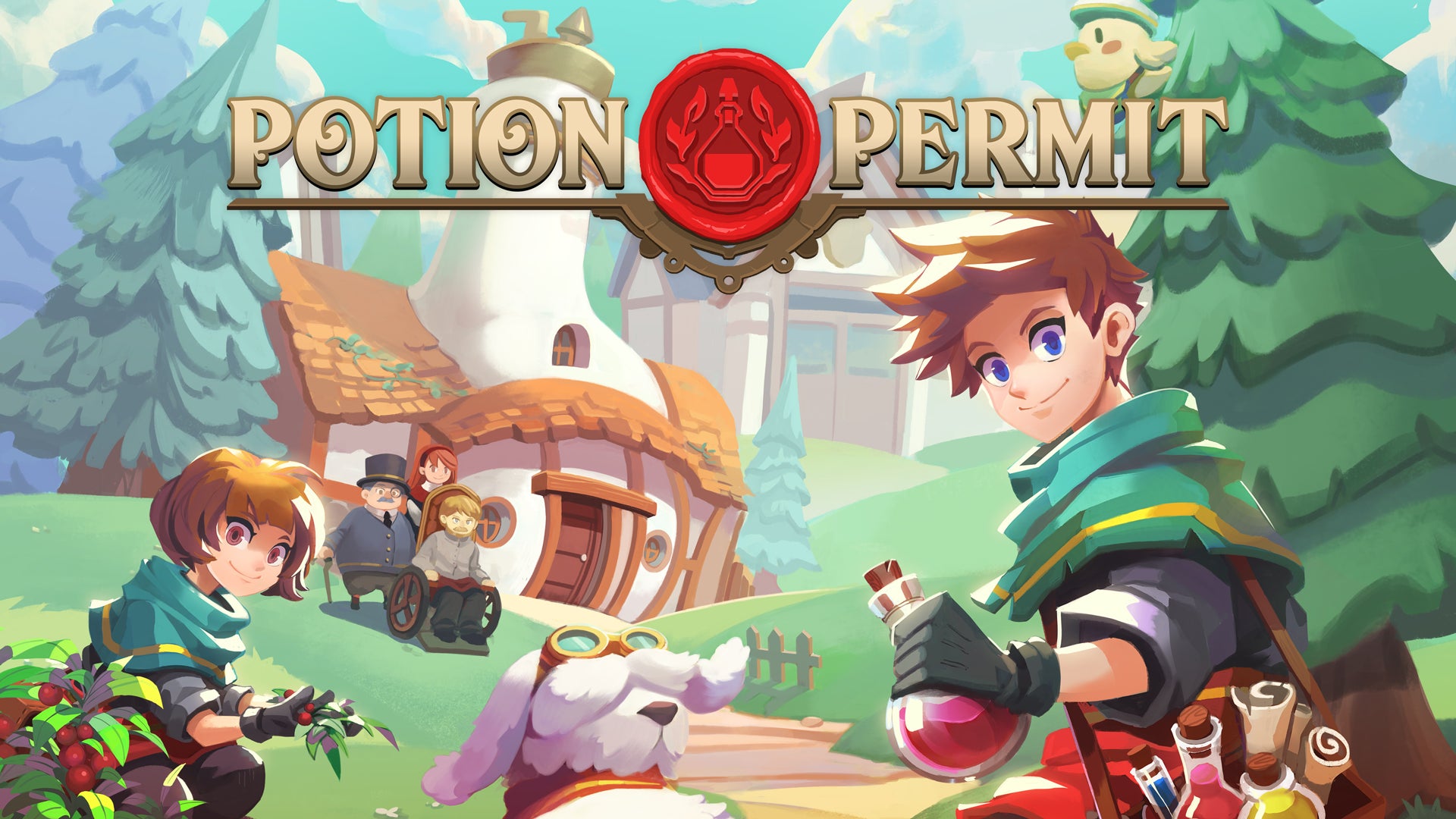 特効薬を調合し、村の住人を救え！薬師シミュレーションRPG 『Potion Permit』Switch/ PS4/ PS5版が本日より配信開始！のサブ画像1