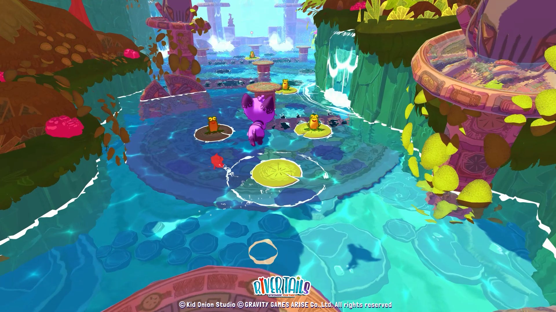 【River Tails: Stronger Together】猫と魚の協力プレイがかわいい Co-opアクションアドベンチャーゲーム　Steamのアーリーアクセスがまもなくスタート！のサブ画像10