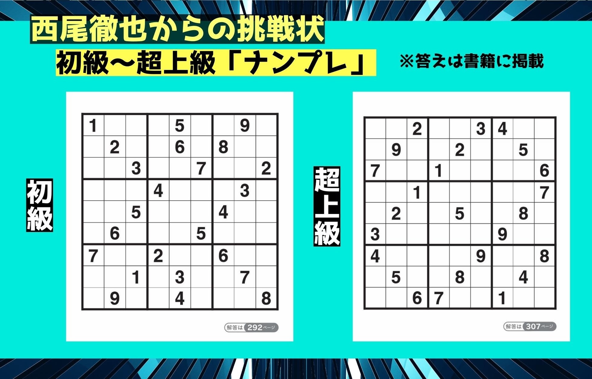 パズル界の巨匠・40年の集大成！『パズルマスター西尾徹也のザ・パズル』刊行【あなたに解いてほしい超厳選305問】のサブ画像3