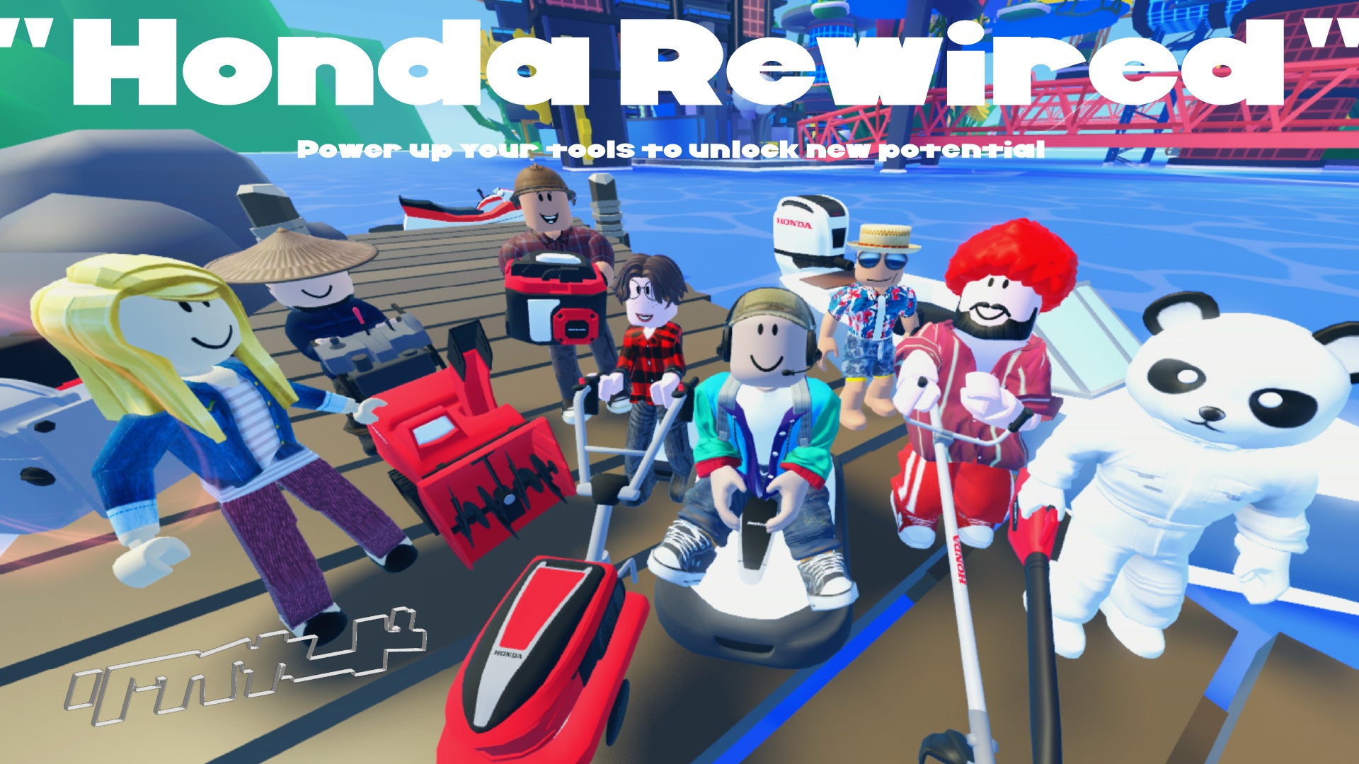 GeekOut株式会社がHonda Power ProductsのRobloxキャンペーン 「Honda Rewired」をローンチしました のサブ画像2