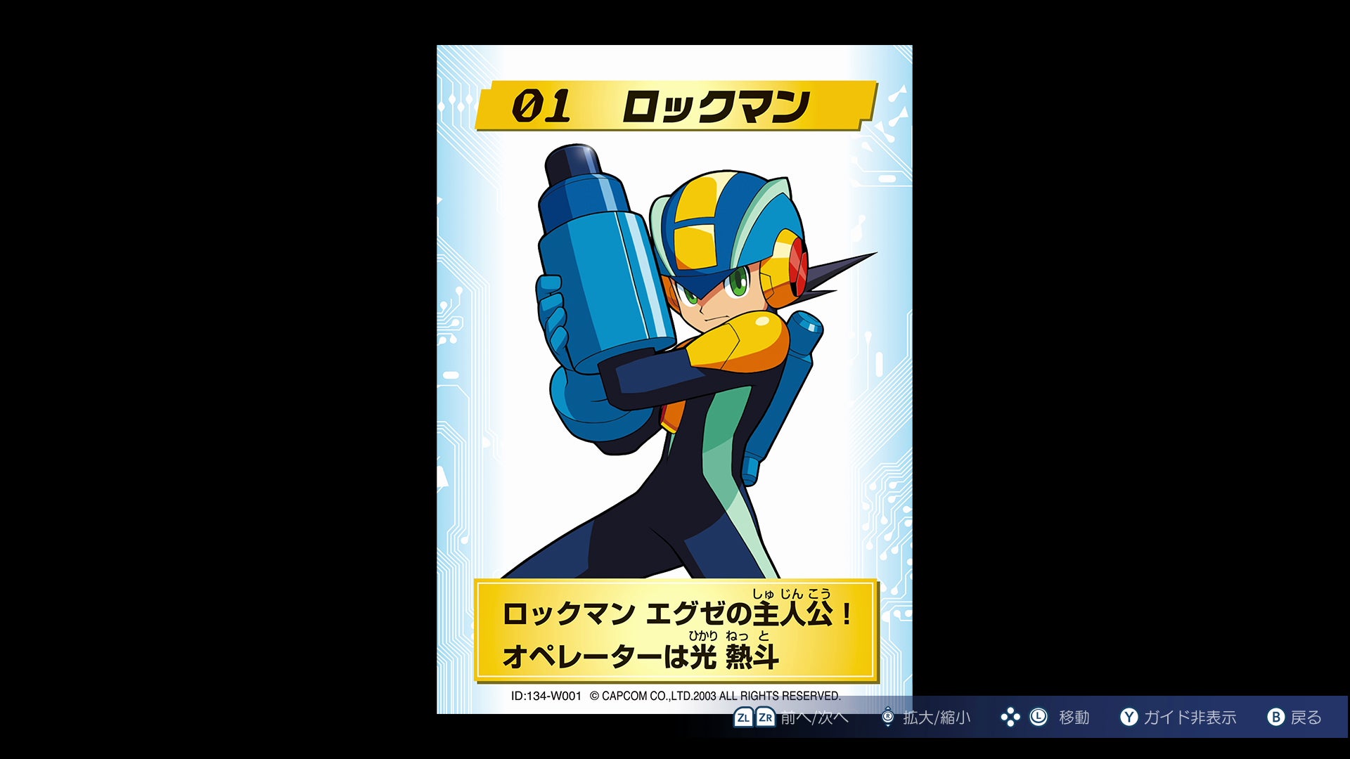 改造カード499枚を完全収録！　『ロックマンエグゼ アドバンスドコレクション』新情報を公開！のサブ画像8_すべての改造カードは拡大して閲覧が可能だ。