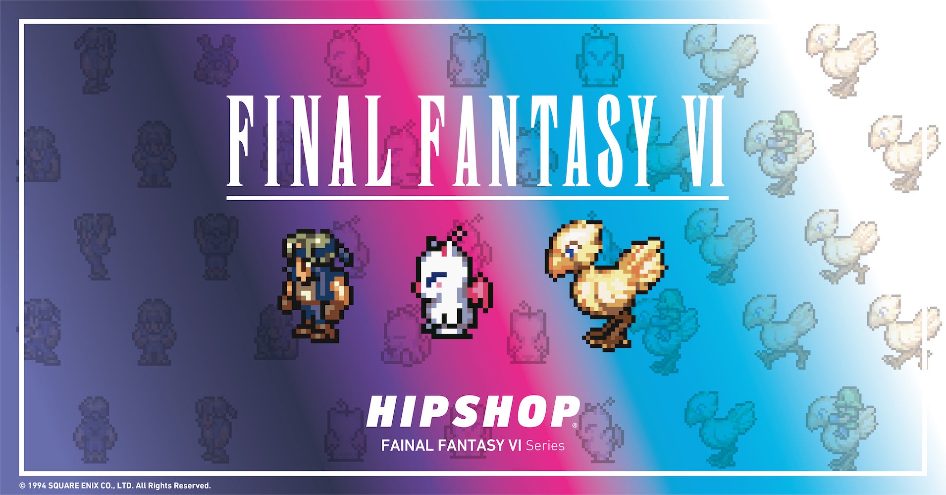 【HIPSHOP/ヒップショップ】がPARCO×FINAL FANTASY COLLABORATION ITEM FAIR にて『ファイナルファンタジーVI』コラボレーションアイテムを発売!のサブ画像1