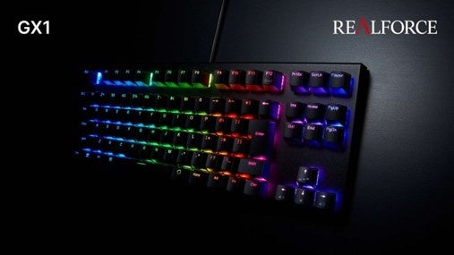 東プレ、新機能「Dual-APC」搭載ゲーミングキーボード「REALFORCE GX1 Keyboard」を発売のサブ画像1_GX1 Keyboard製品写真