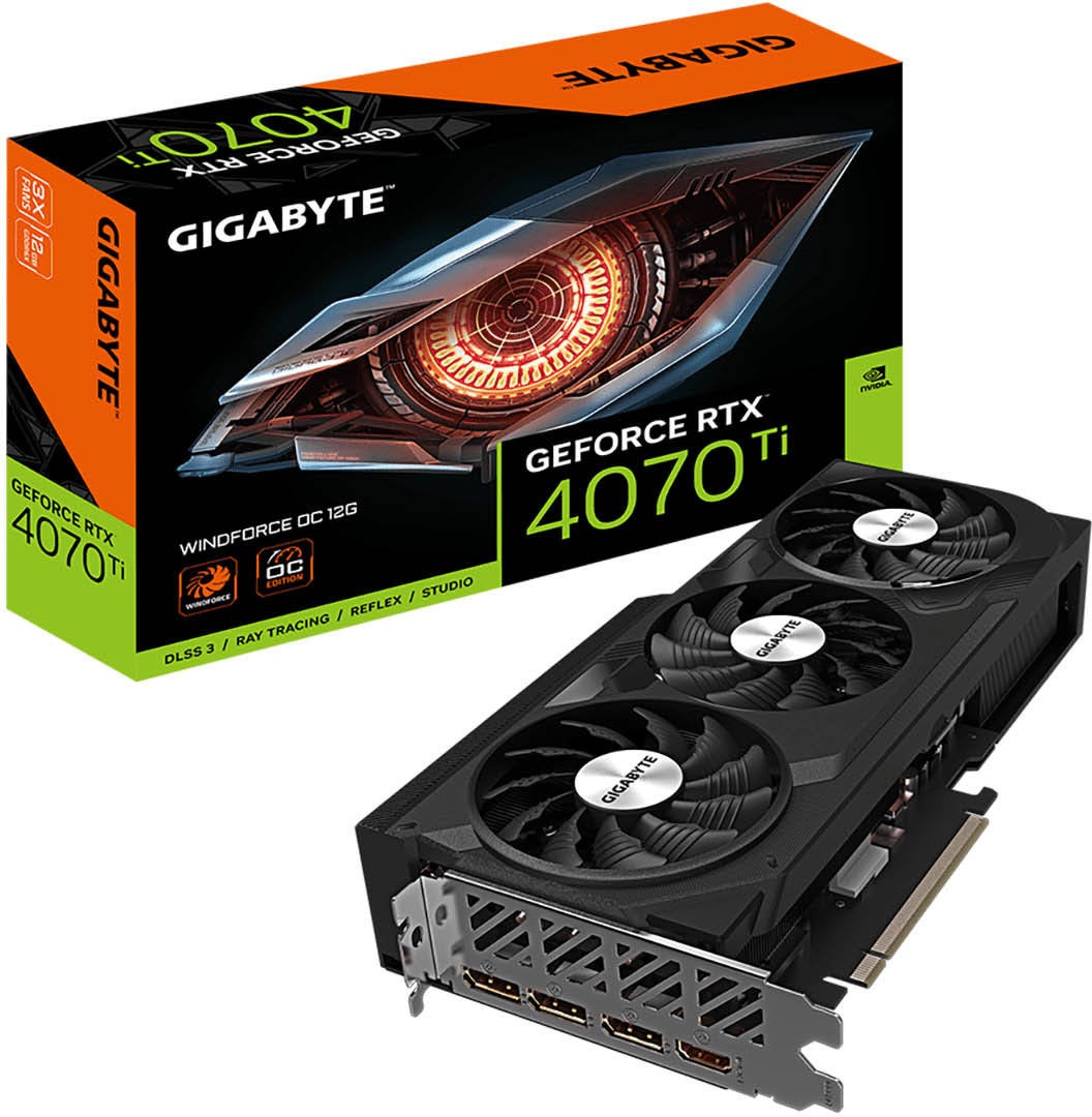 高冷却3連ファン搭載の GeForce RTX 4070 Ti 搭載 グラフィックボード 発売 GIGABYTE製のサブ画像1