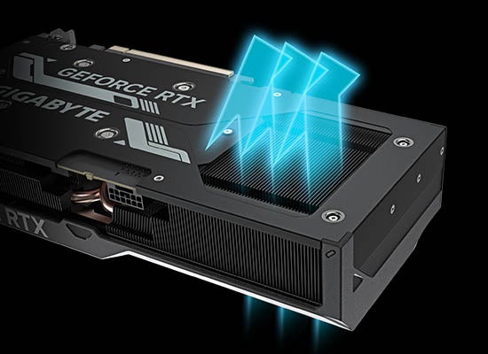 高冷却3連ファン搭載の GeForce RTX 4070 Ti 搭載 グラフィックボード 発売 GIGABYTE製のサブ画像3