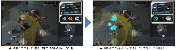 スキルを駆使してさらなるステージ(レイヤー)を目指せ見下ろし型ガンシューティングゲーム 『Physical Layer』本日よりSteamにて配信開始！のサブ画像4