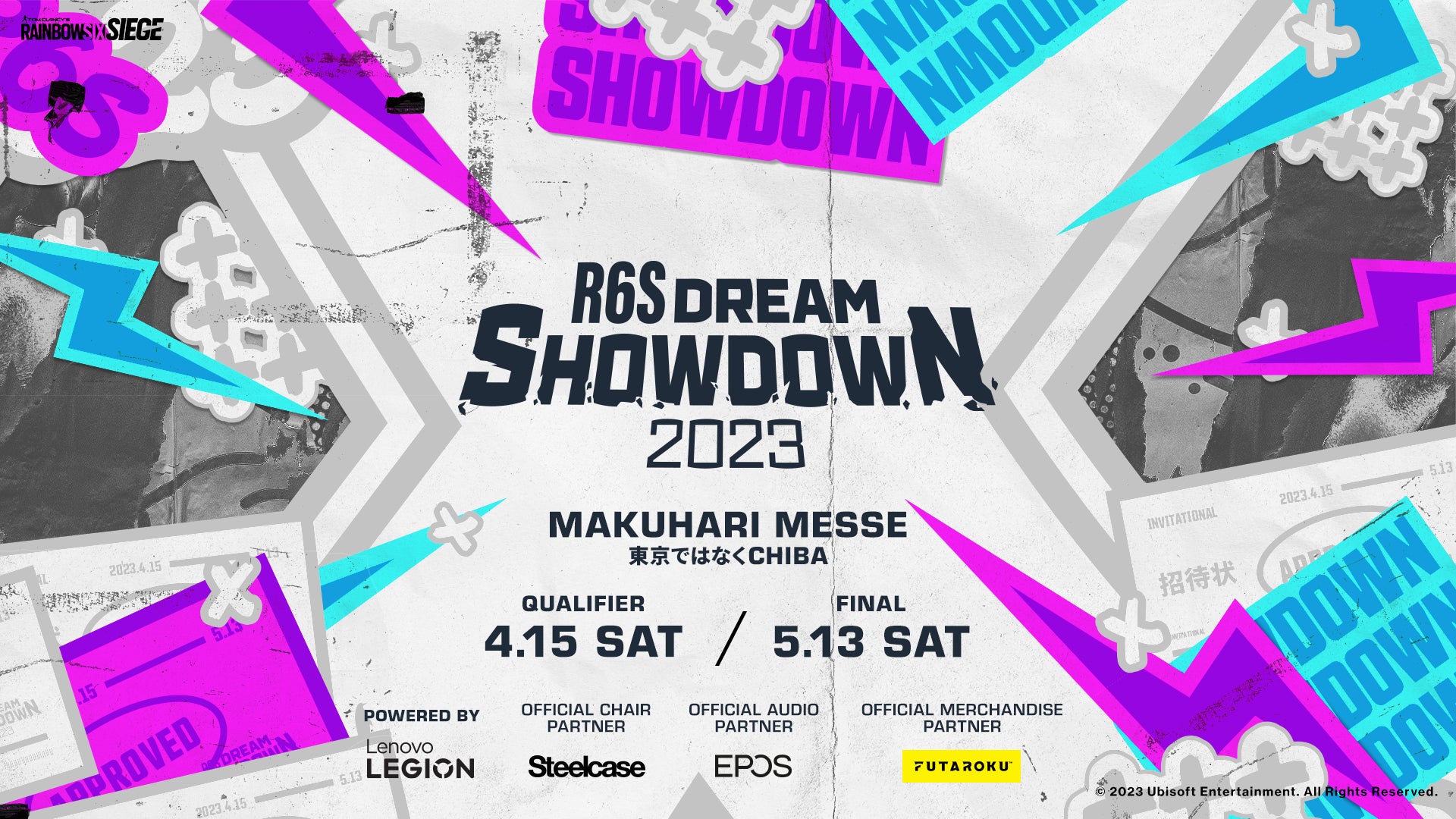 日本代表&アジア地域招待チームが「R6S Dream Showdown 2023」で対戦！決勝は「DreamHack Japan 2023 Supported by GALLERIA」 の会場で開催！のサブ画像1