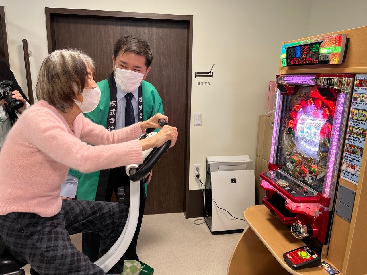 福祉向けパチンコ「エアロビック・トレパチ！」群馬県内10施設へ寄贈のサブ画像3