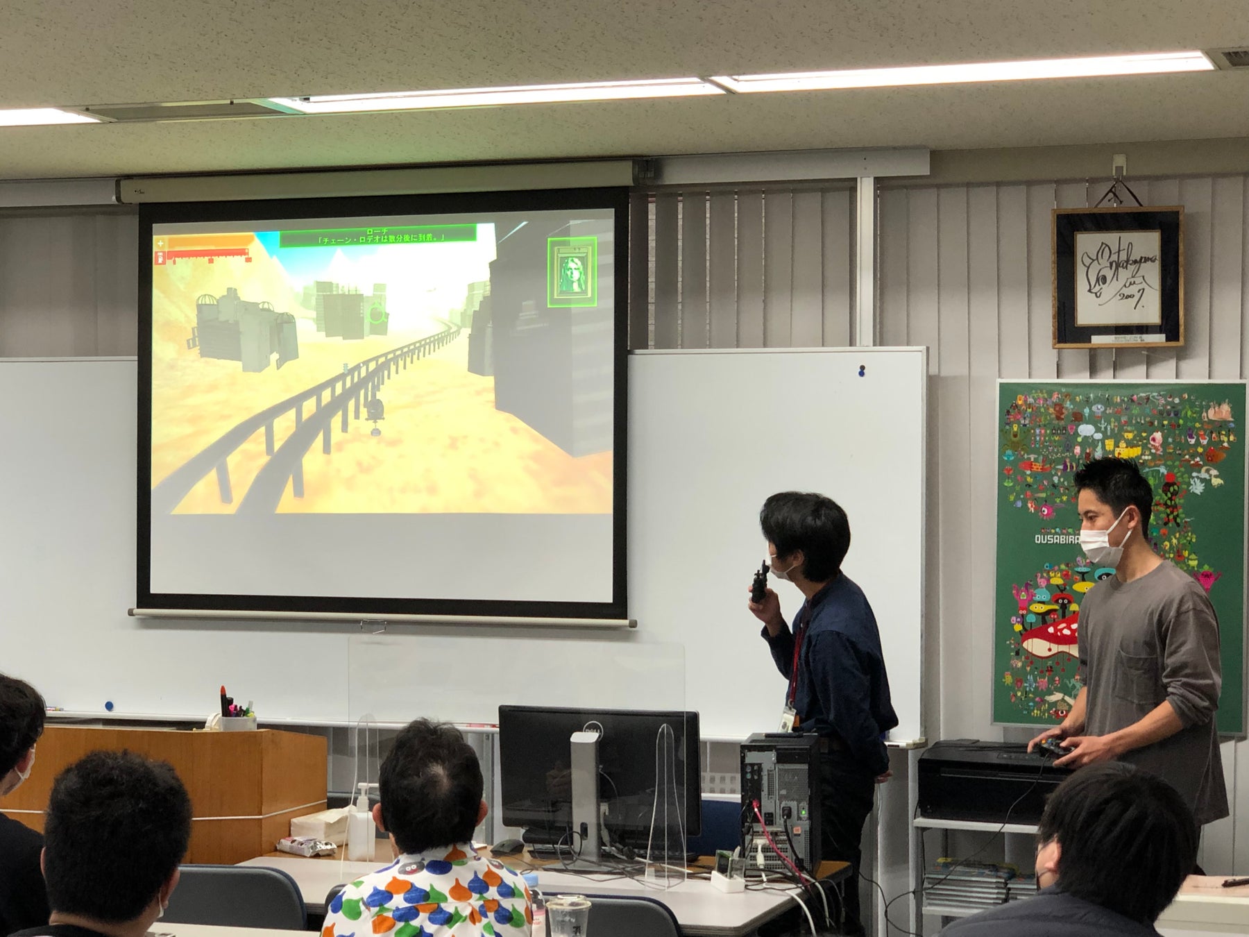 AMGゲーム共同制作発表会間近！講談社ゲームクリエイターズラボの方をお招きし、講評会を開催のサブ画像2