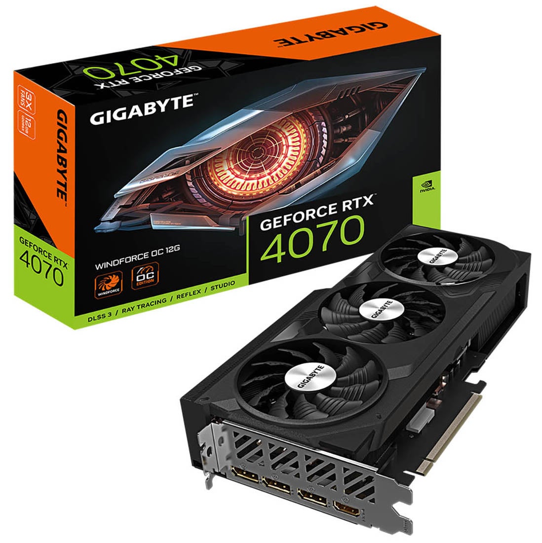 GeForce RTX 4070、高冷却3連ファン搭載グラフィックボード発売 | GIGABYTEからのサブ画像1