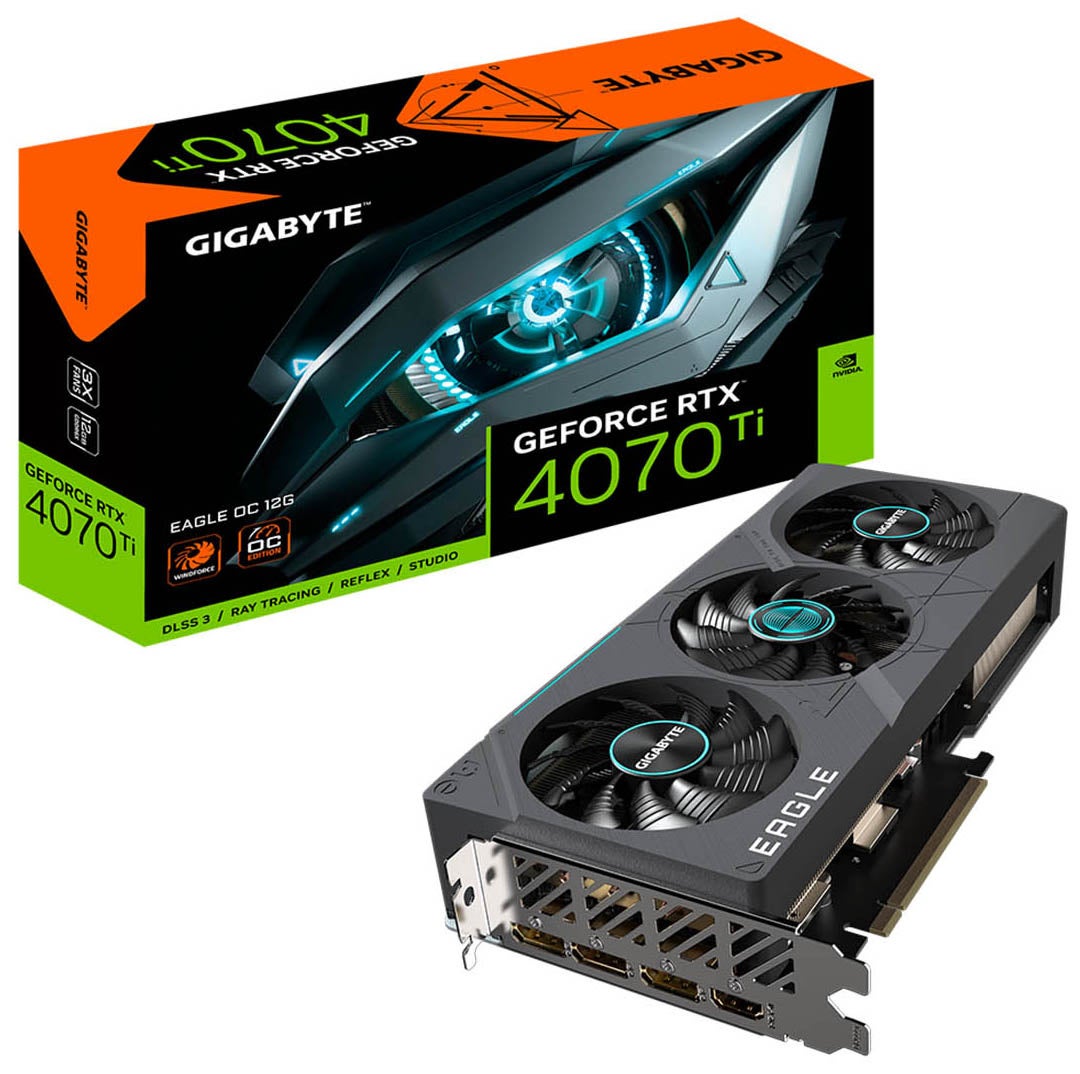 GeForce RTX 4070 Ti、高冷却3連ファン搭載オーバークロックグラフィックボード「GV-N407TEAGLE OC-12GD R2.0」発売 | GIGABYTEからのサブ画像1