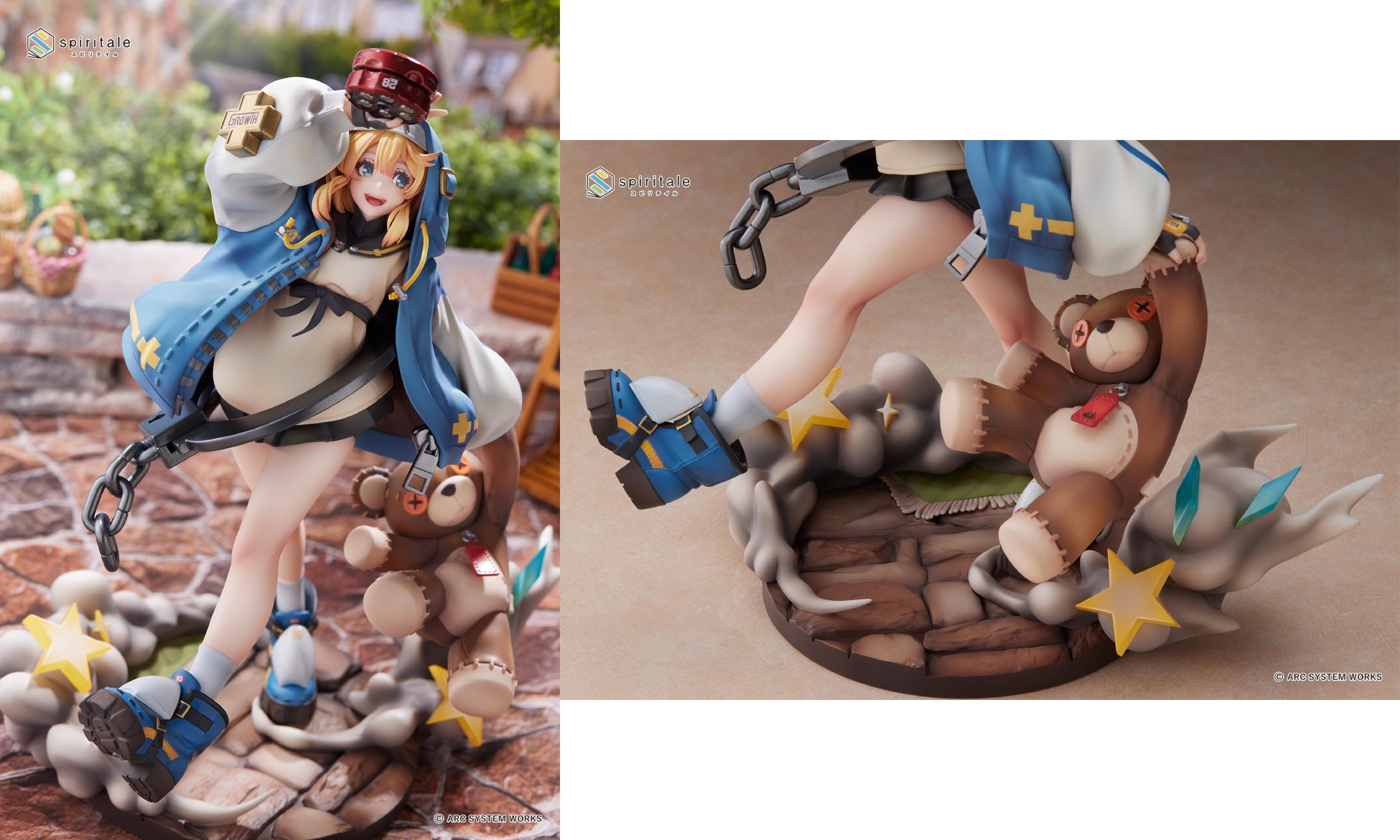 高品質フィギュアブランド spiritale より「GUILTY GEAR -STRIVE-　ブリジット 1/7スケールフィギュア」が本日11時より予約開始！のサブ画像7