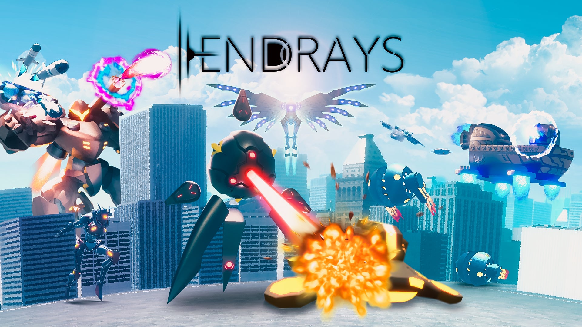 レーザーで人類を滅亡させる破壊兵器シミュレーション 『ENDRAYS』、本日4月14日よりSteamで無料配信開始！のサブ画像1