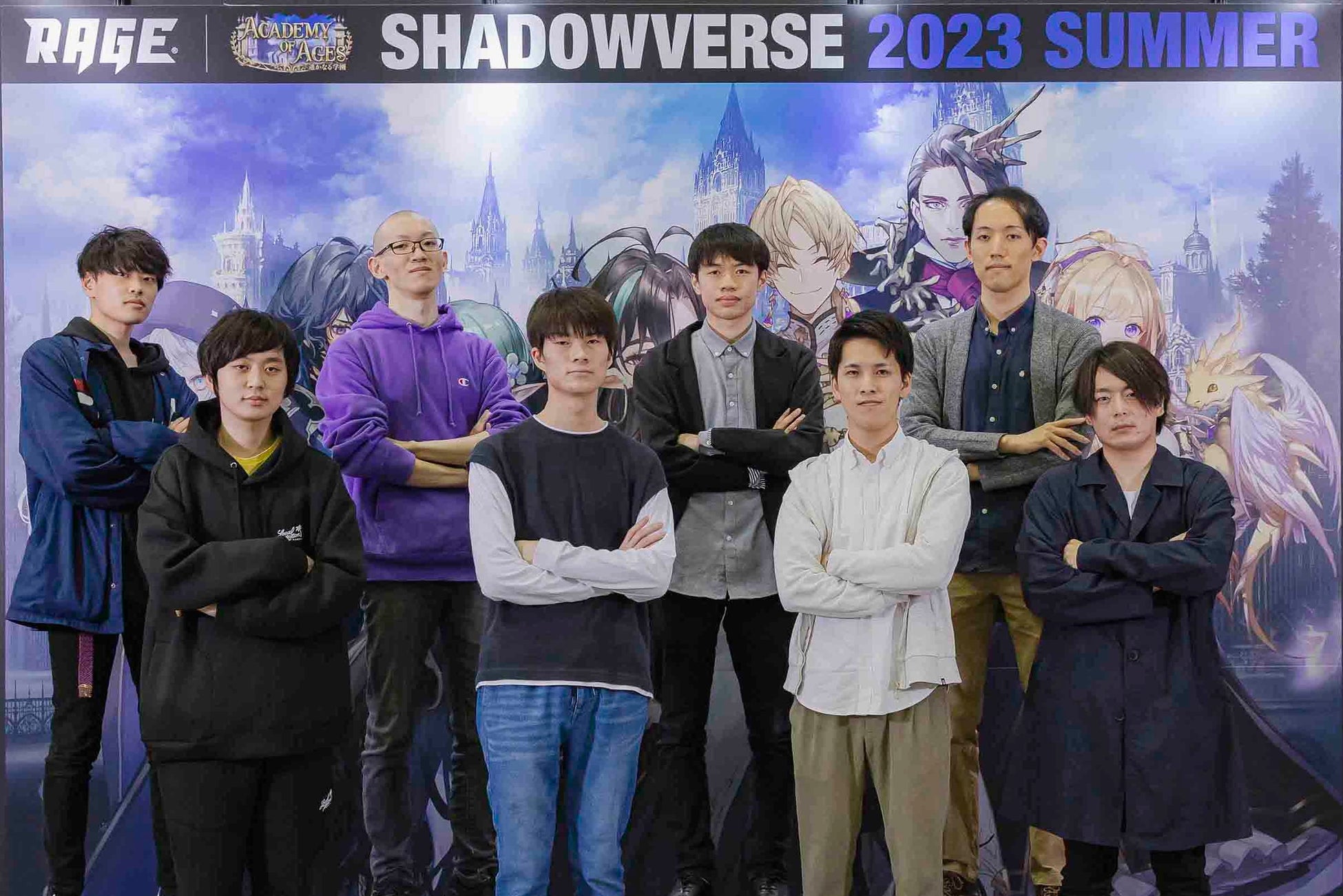 4月22日(土)-23日(日)に幕張メッセで開催された「RAGE Shadowverse 2023 Summer」予選大会ファイナリスト8人が決定！のサブ画像1