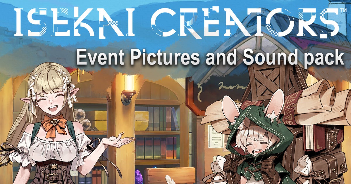 みんなで一緒に二次創作しよう！ 『ISEKAI CREATORS』公式アセット第一弾発売 ＆ Web小説サイト『カクヨム』二次創作許諾タイトル化！のサブ画像6